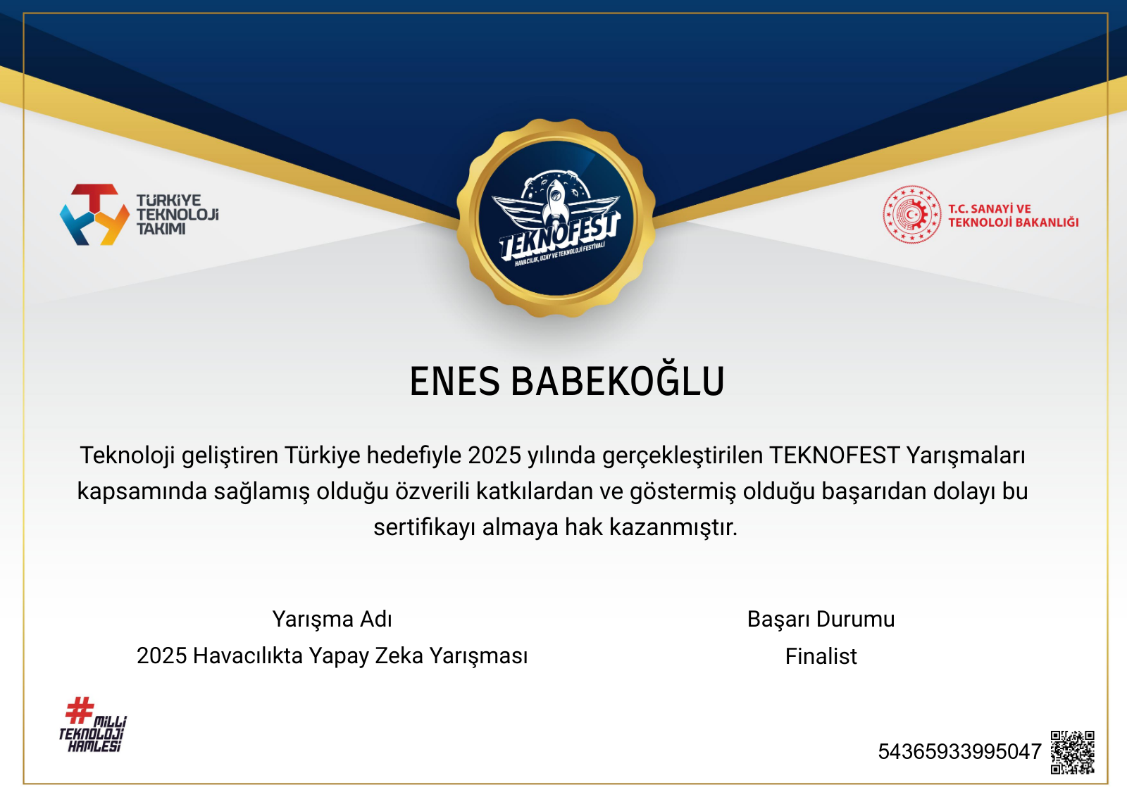 Havacılıkta Yapay Zeka – TEKNOFEST